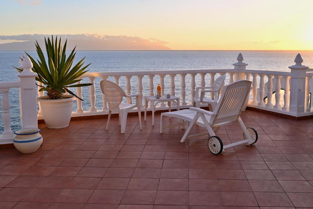 1St Line Sea View & Rooftop - Arena Puerto de Santiago  Kültér fotó