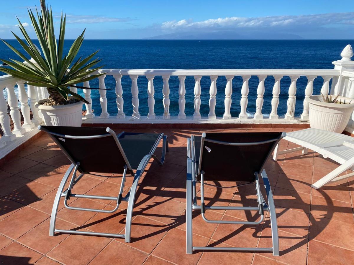 1St Line Sea View & Rooftop - Arena Puerto de Santiago  Kültér fotó