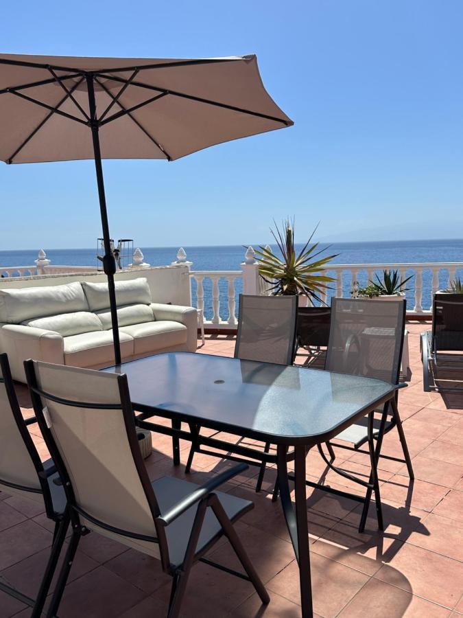 1St Line Sea View & Rooftop - Arena Puerto de Santiago  Kültér fotó