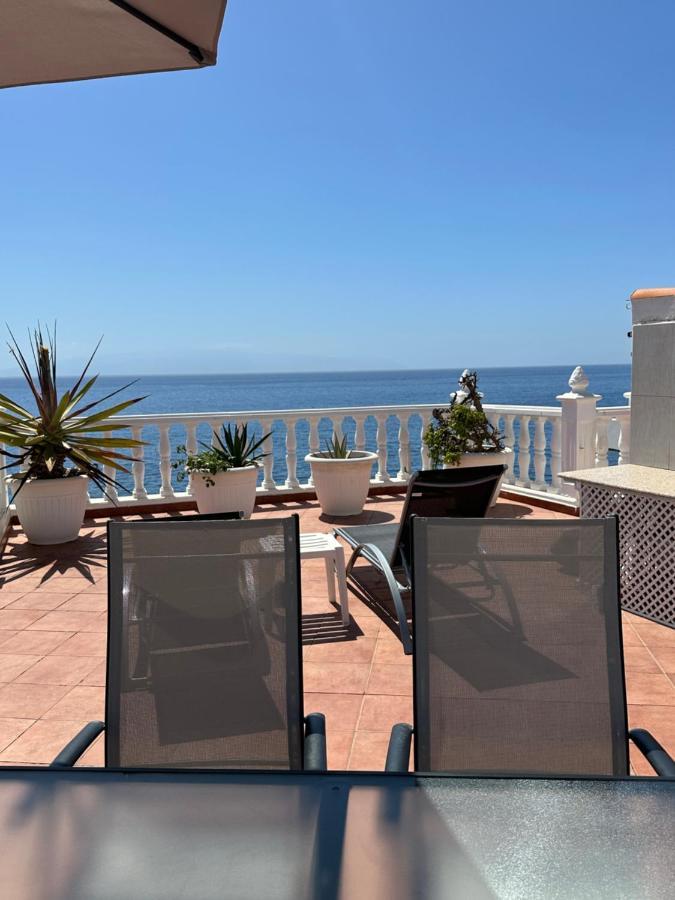 1St Line Sea View & Rooftop - Arena Puerto de Santiago  Kültér fotó